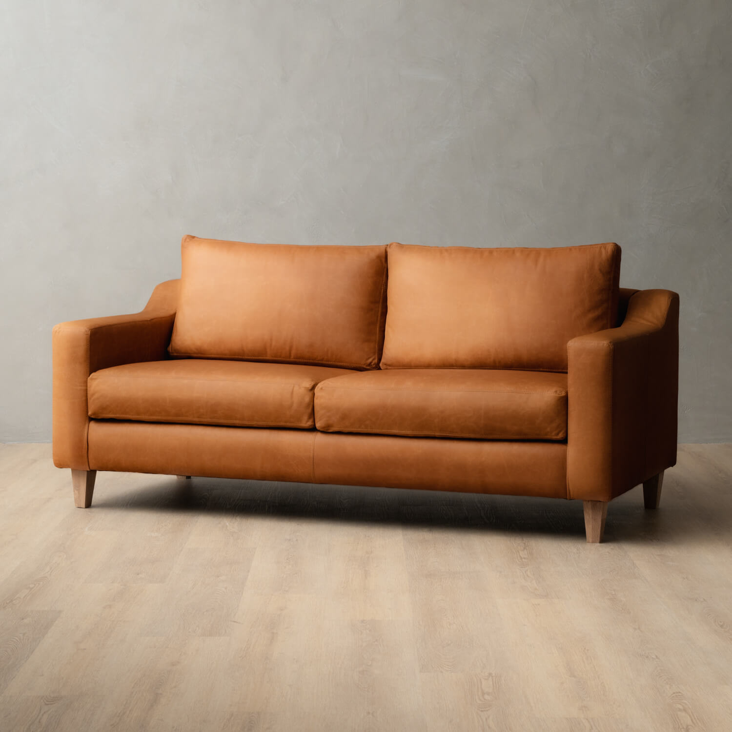 Douglas 2m Leather Couch