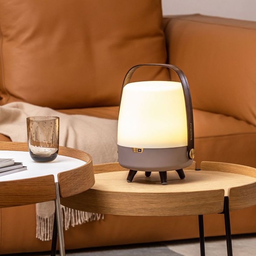 Lite-Up Play Mini Speaker Lamp with Sound by JBL