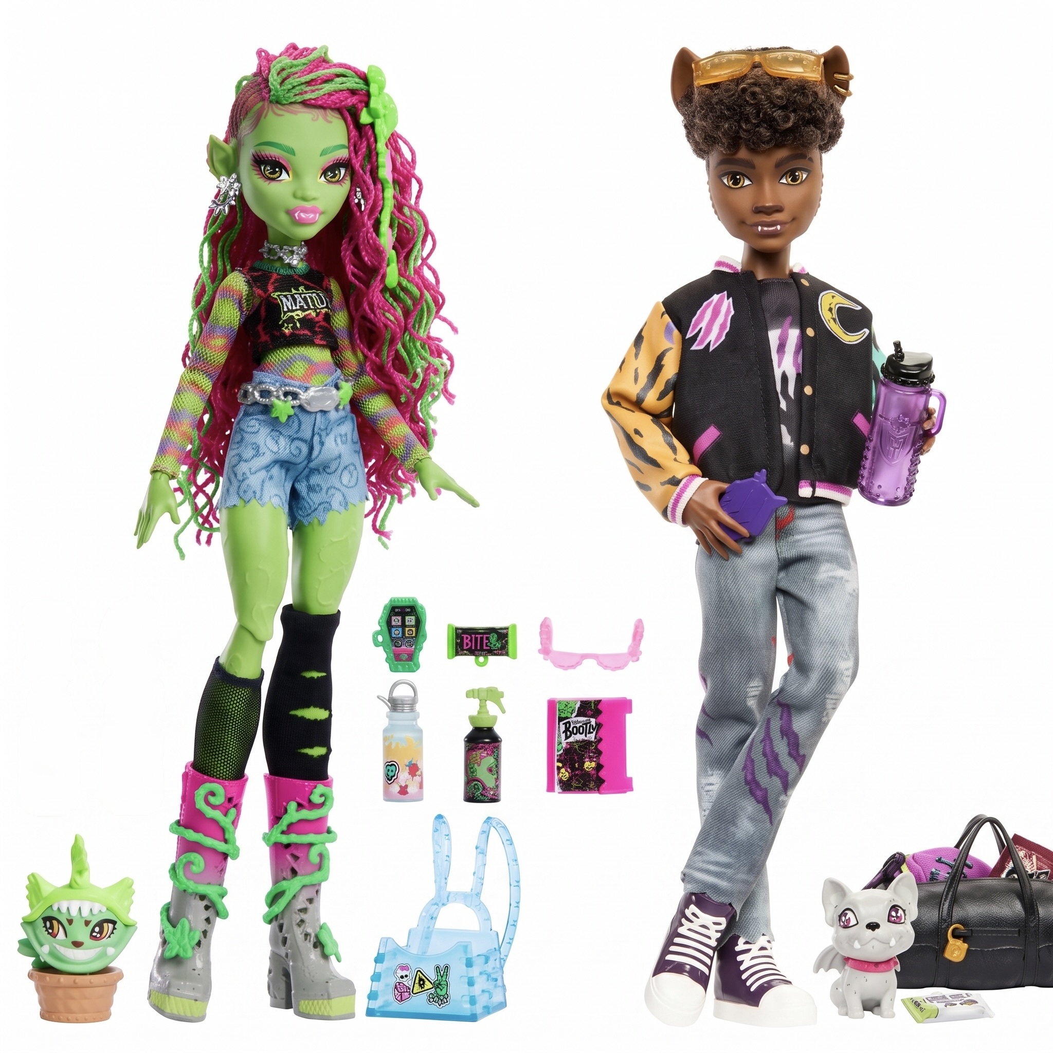 Collectible Doll with Pet and Accessories