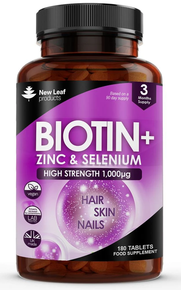 Biotin Hair Growth Supplement (180's)