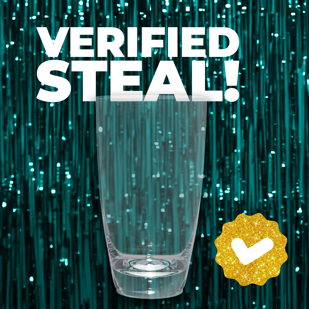 12x 350ml Hiball Crystal Tumbler Glasses