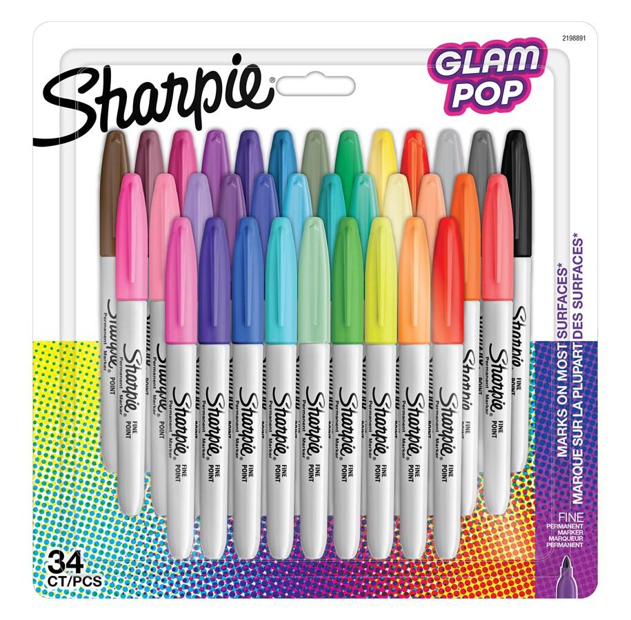 Assorted Creative Markers with Sharpie Unicorn Money Box