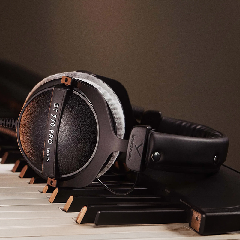 DT770 Pro 80 Ohm Closed-Back Wired Studio Headphones