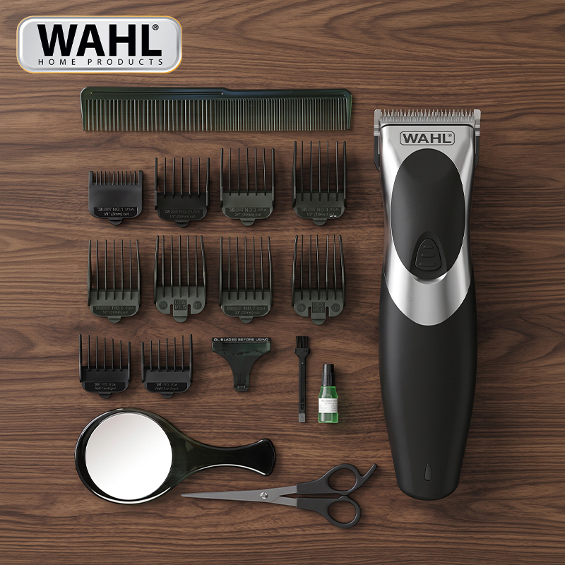 18-Piece Rechargeable Hair Clipper Kit