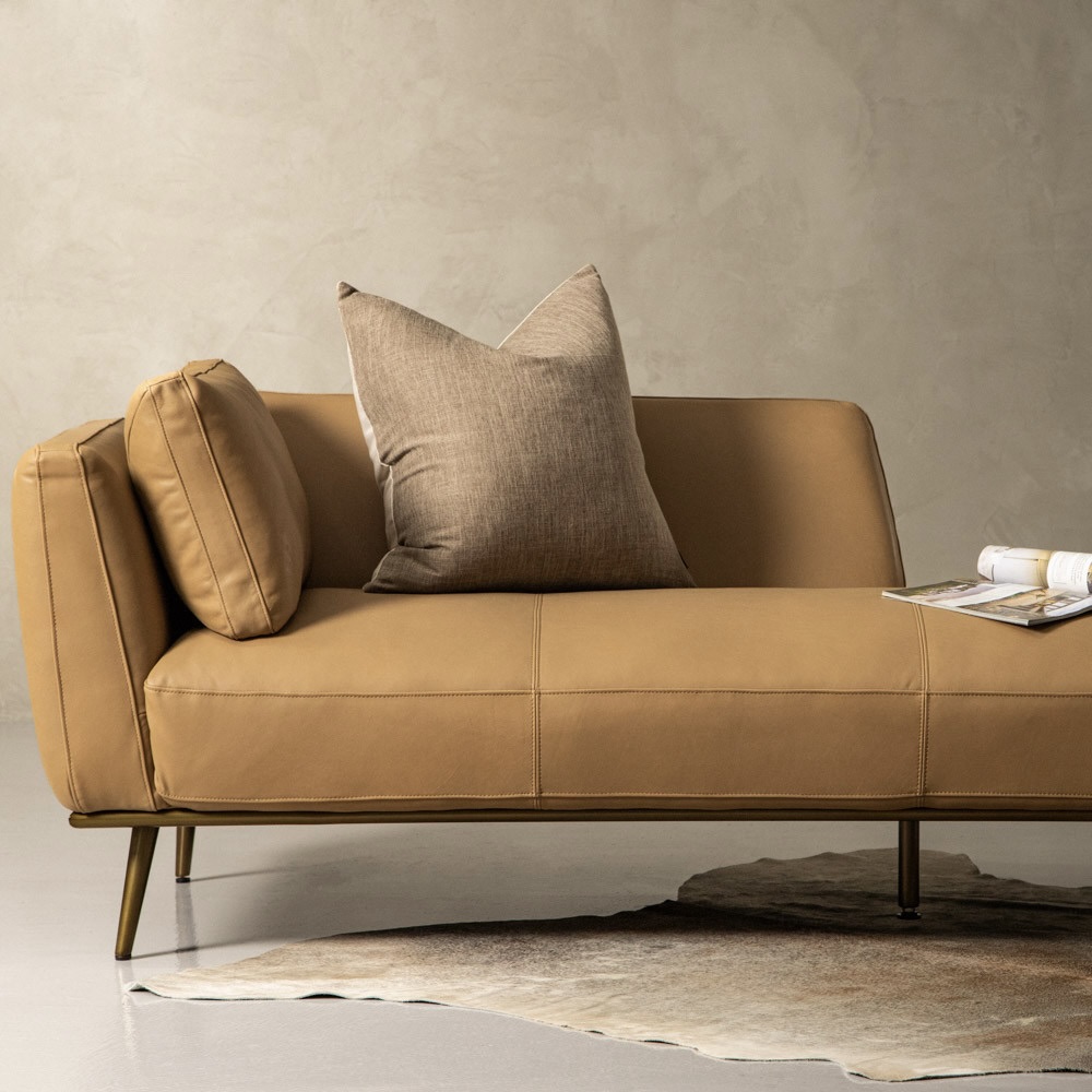 Leather Chaise Daybed