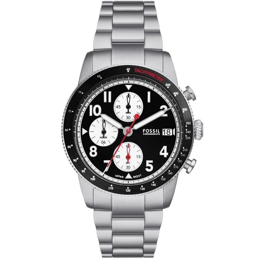Men's Sport Tourer Chronograph Stainless Steel Watch