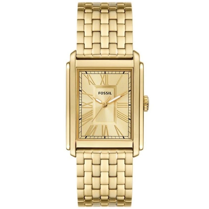 Men's Carraway Three-Hand Gold-Tone Stainless Steel Watch