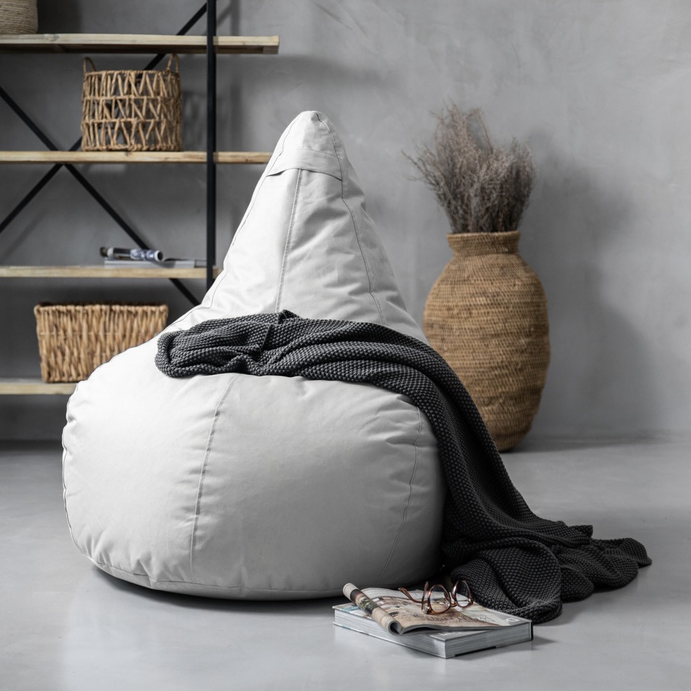 Indoor and Outdoor Pear-Shaped Bean Bag