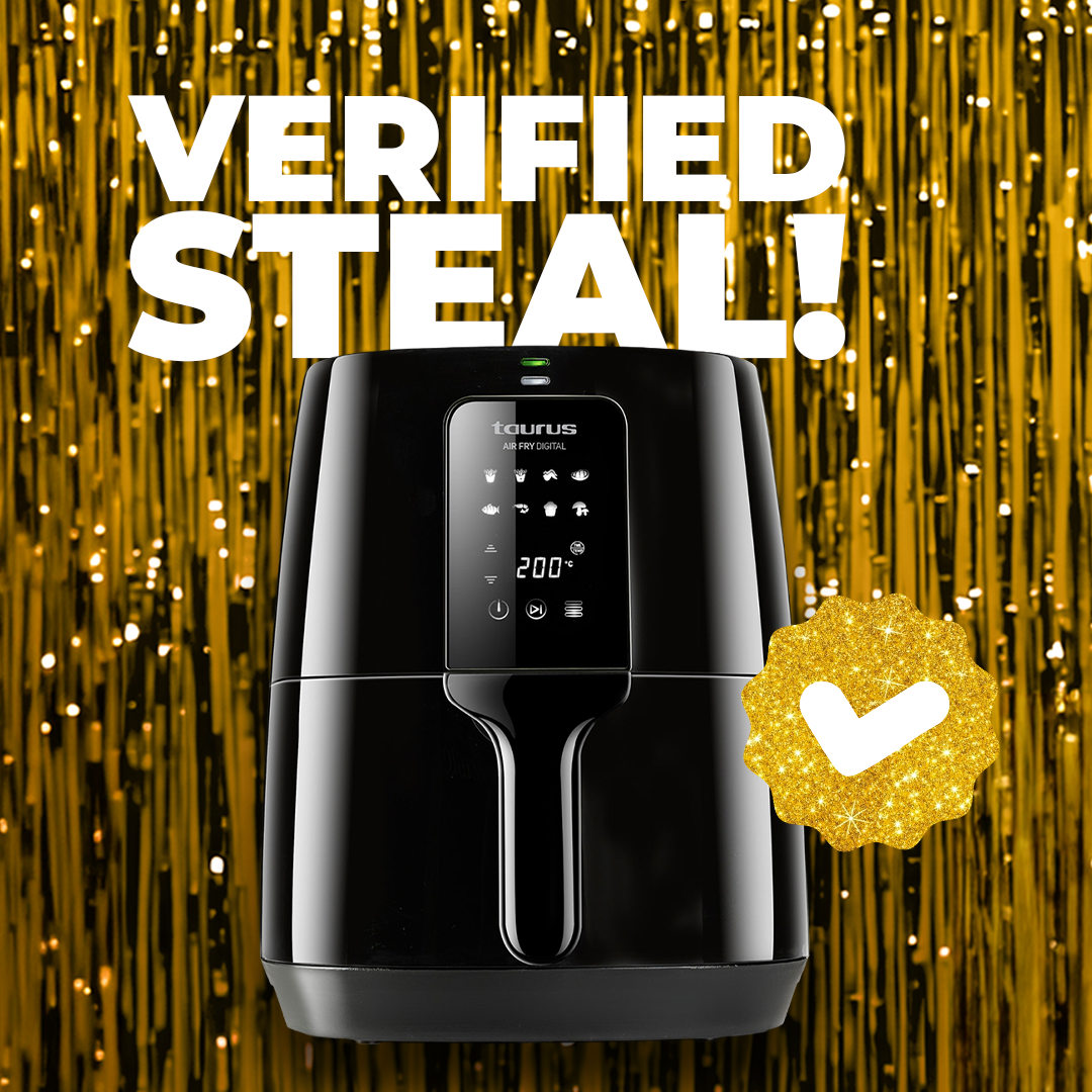 4L 1300W Digital Non-Stick Air Fryer (Model: 973970)