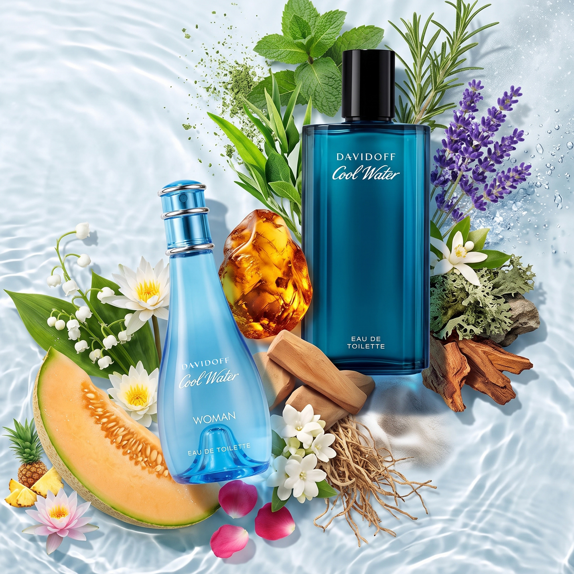 Ladies or Men's Cool Water EDT
