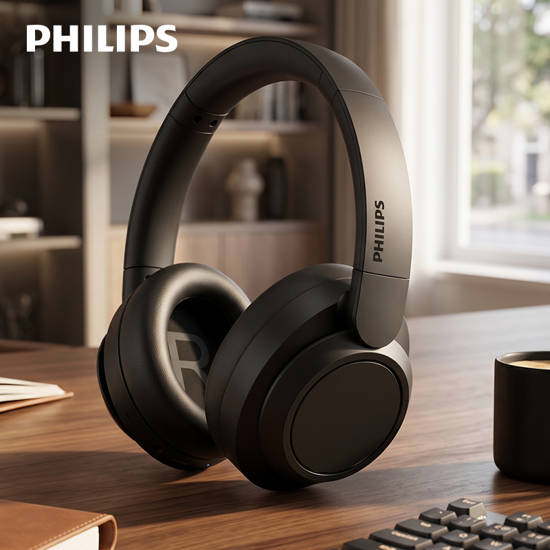 Bluetooth Over-Ear ANC Wireless Headphones (Model: TAH6509)