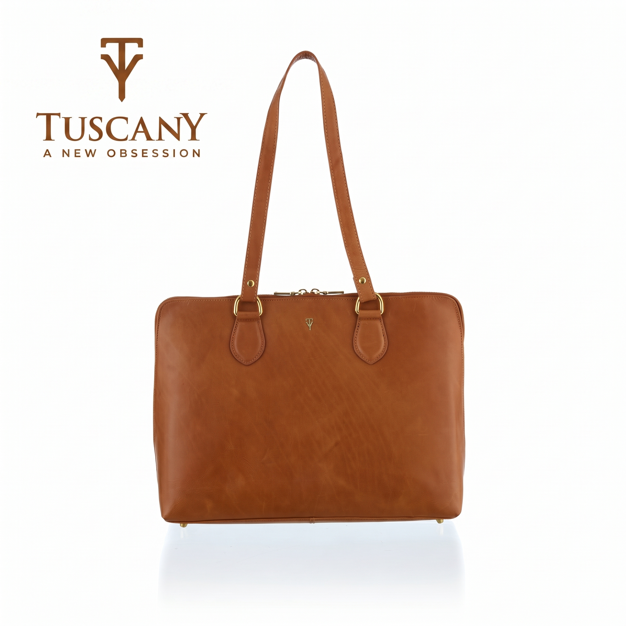 15 Inch Ladies Genuine Leather Laptop Business Bag