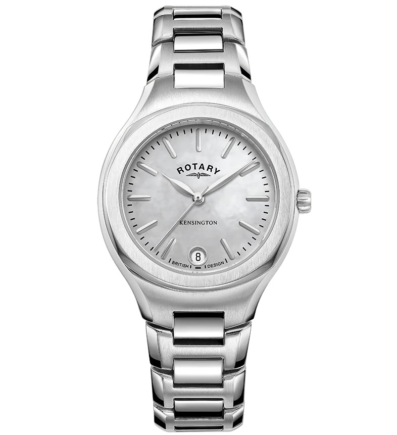 Ladies Kensington Quartz Silver Dial Stainless Steel Watch