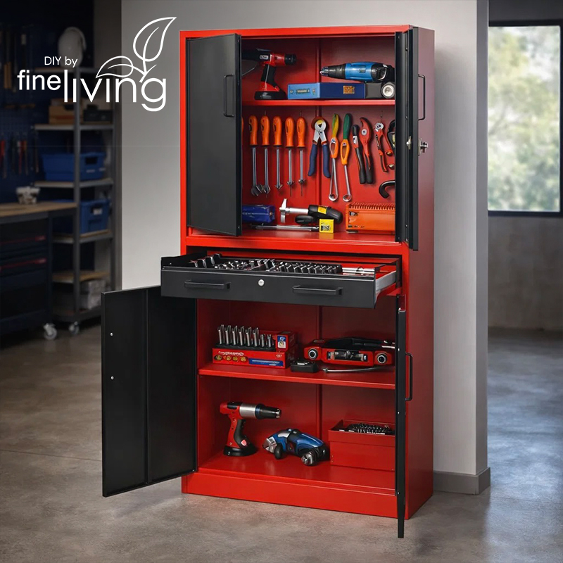Multi-Functional Heavy Duty Metal Storage Cabinet