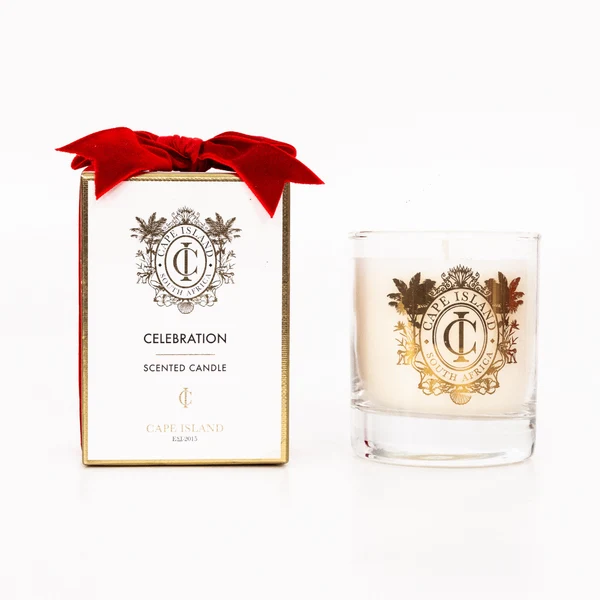 250ml White Celebration Premium Scented Candle