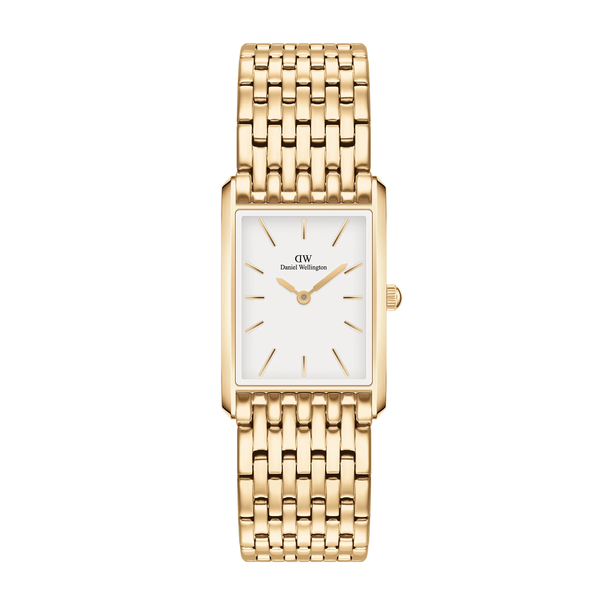 Ladies Gold Bound Link Watch