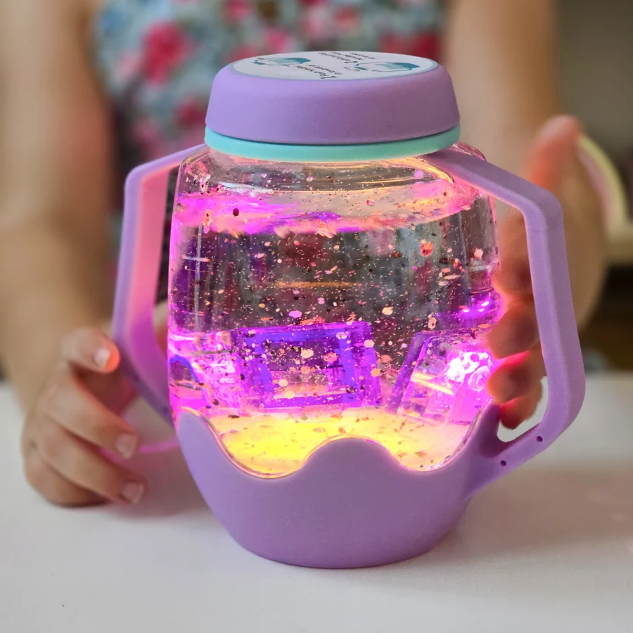 Water-Activated Sensory Play Jar