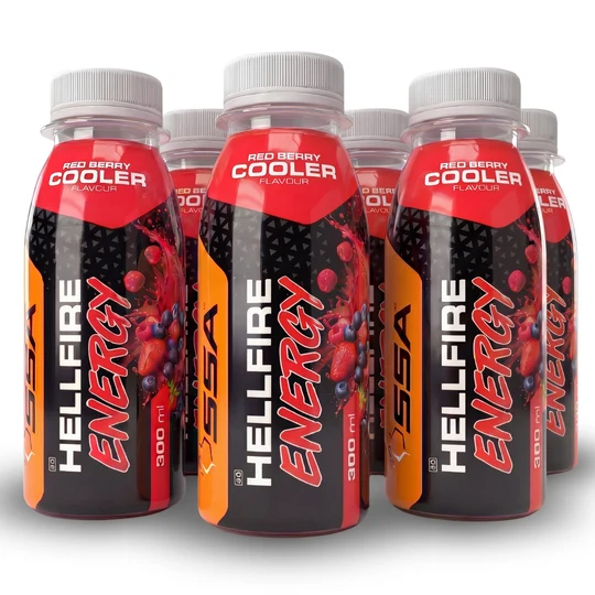 12x 300ml Hellfire Energy Coolers