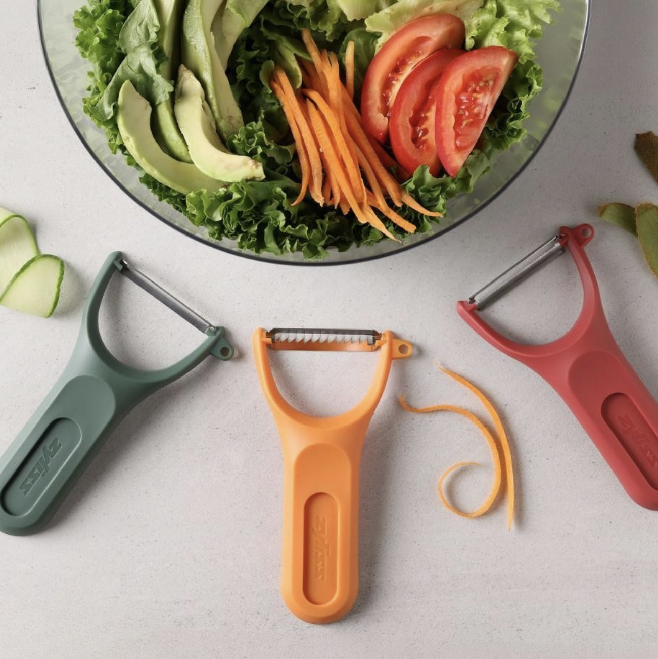 3-Piece Y-Shaped Vegetable Peeler Set