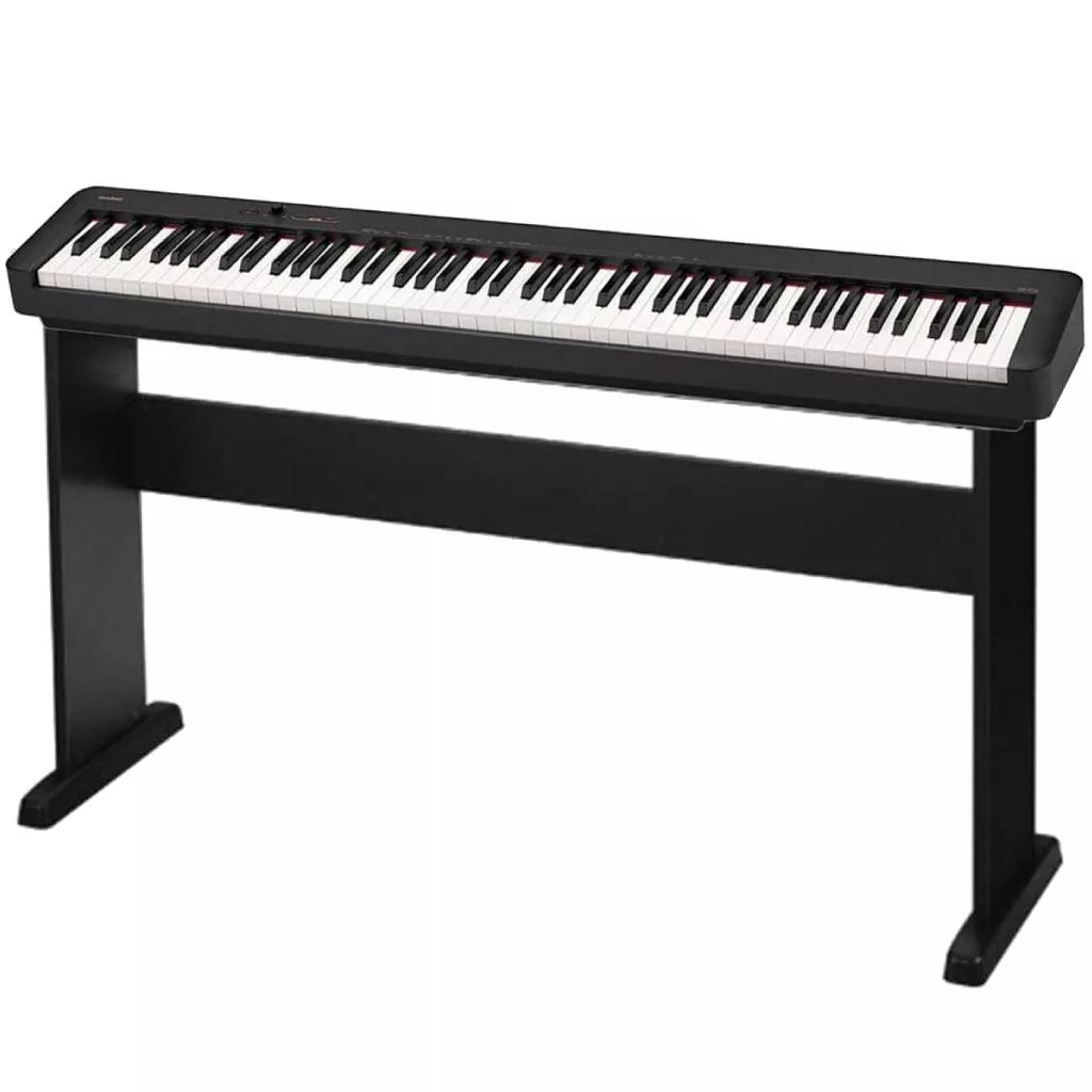 88-Key Black Digital Piano with Wooden Stand (Model: S110BKC2)