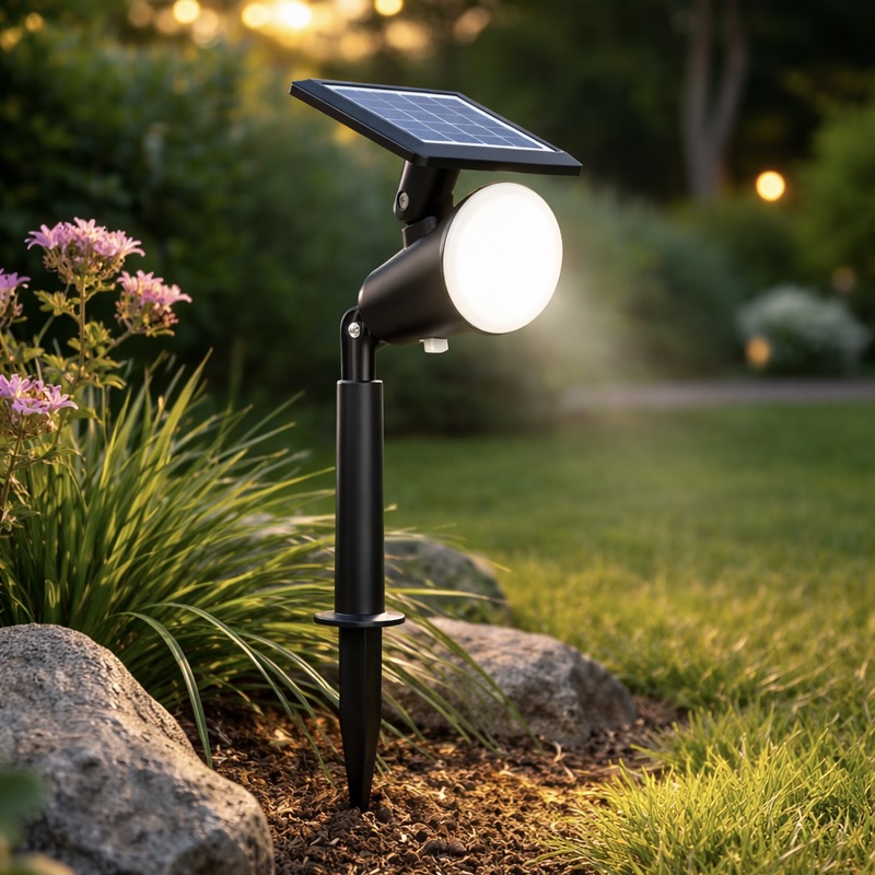 1.4W Jivix Solar Outdoor Garden Spike Light