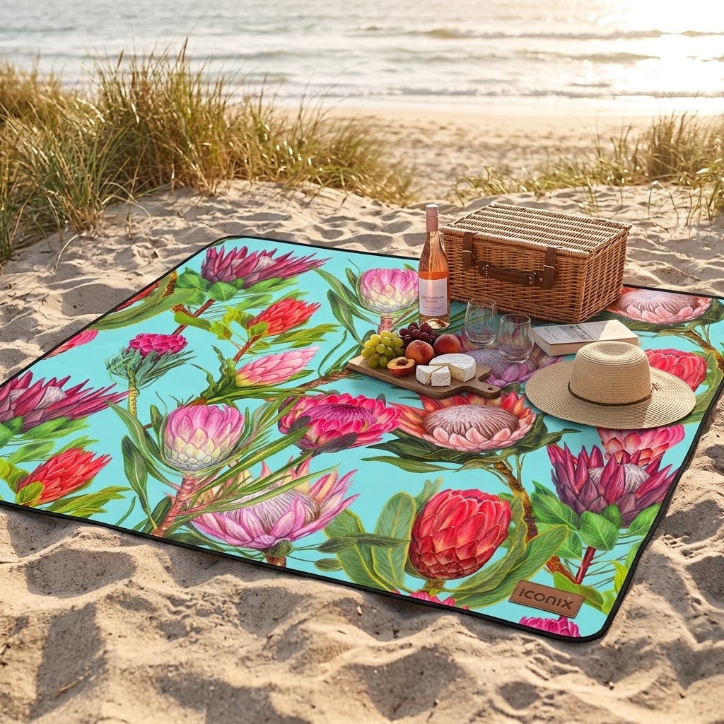 Water-Resistant Foldable Beach Blanket