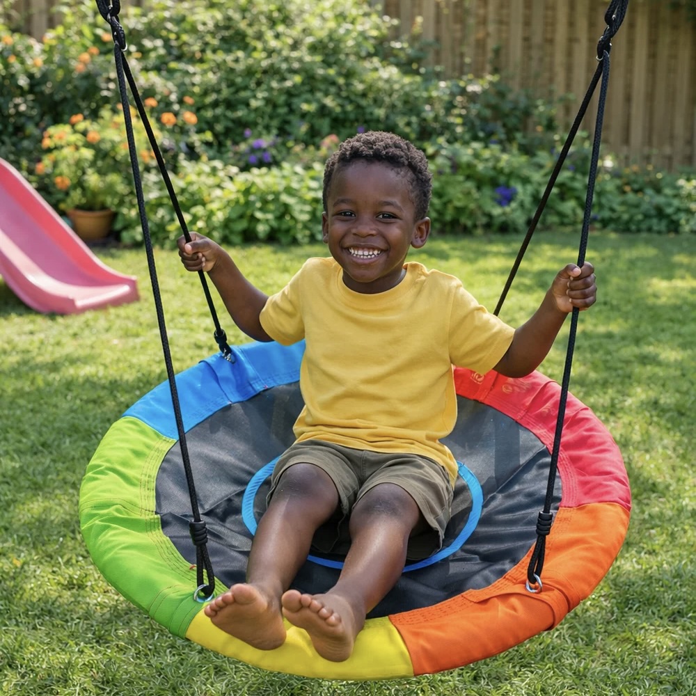 Kids Saucer Swing