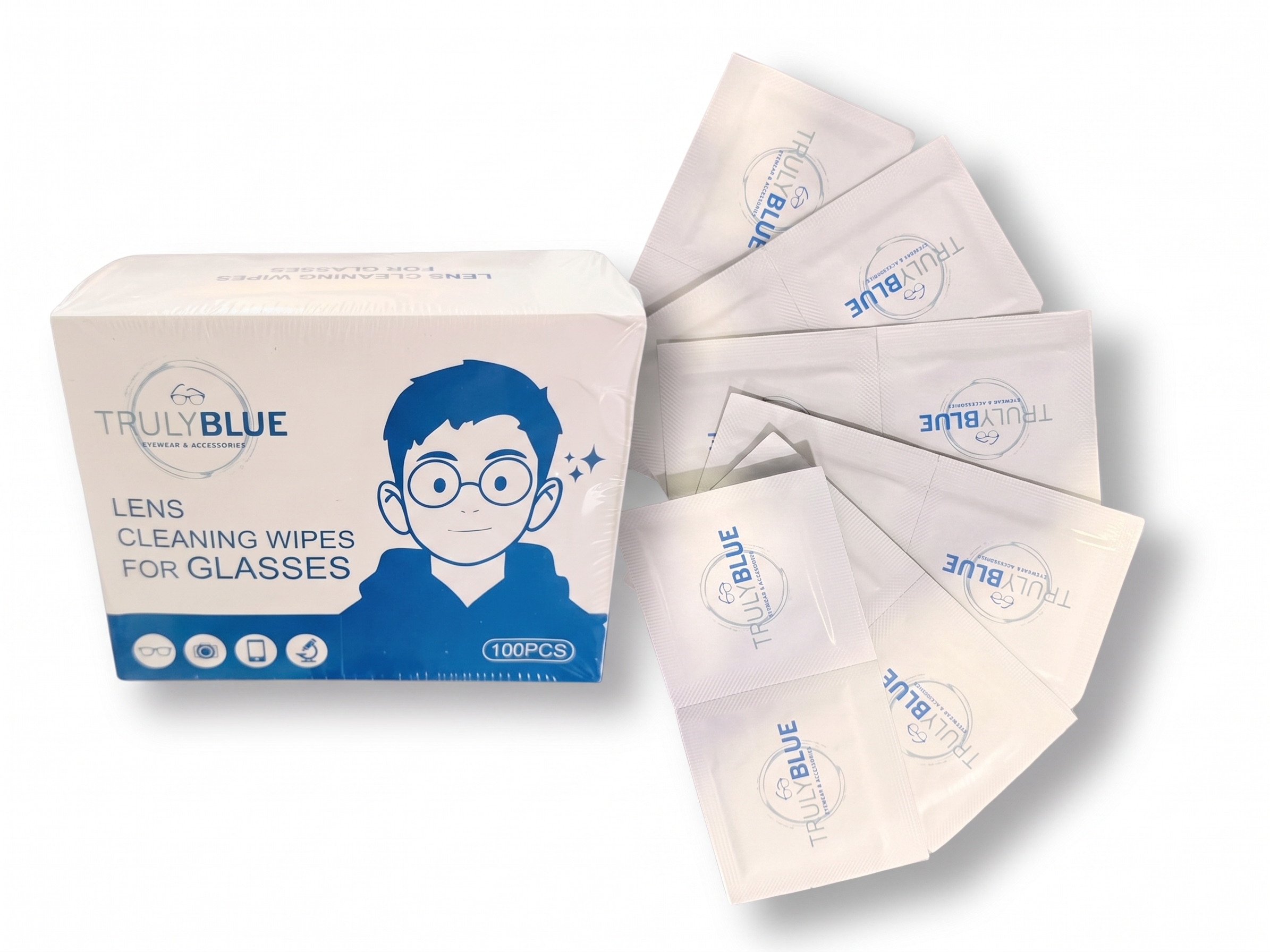 100's Alcohol Lens Wipes