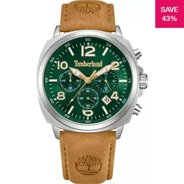 Alignment Dial 43% off on Timberland Men's Denny's Bay Watch | OneDayOnly