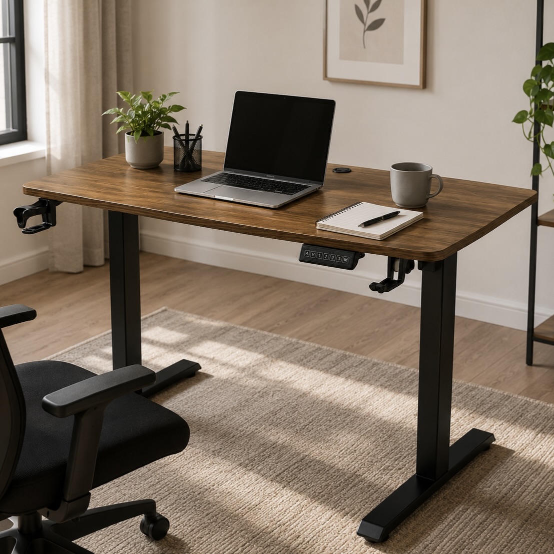 140cm Height Adjustable Desk