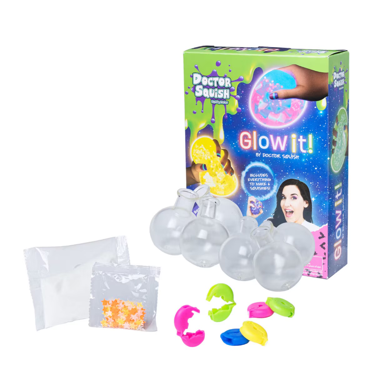 10-Pack Neon Edition Squishy Refill