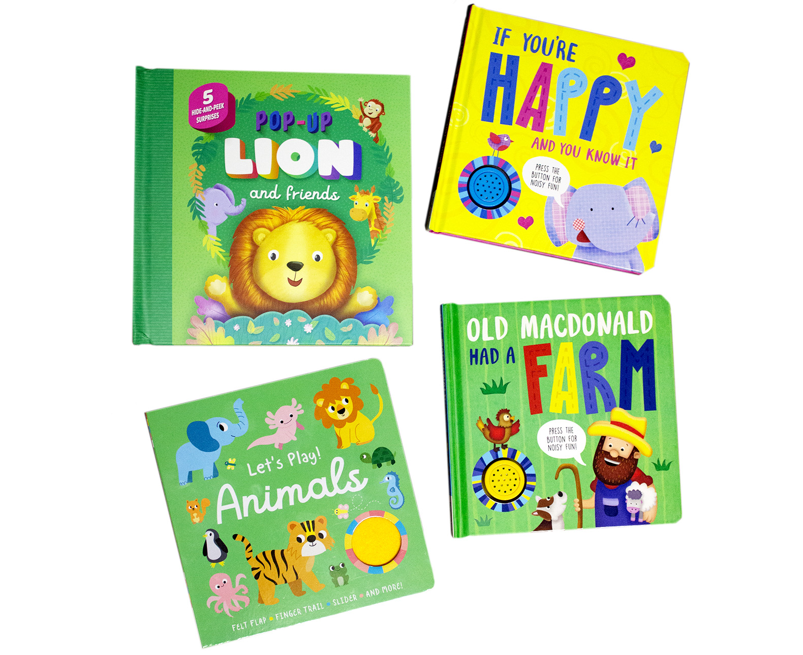 Toddler Board Book Bundle (4 Books)