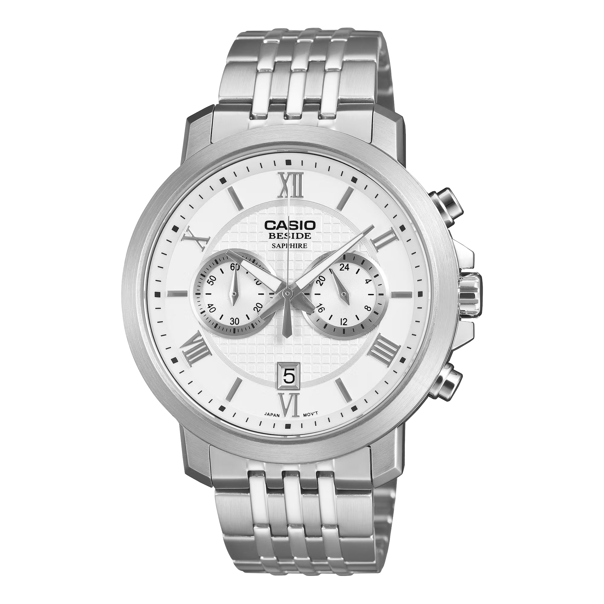 Men's Beside Silver Chronograph Watch