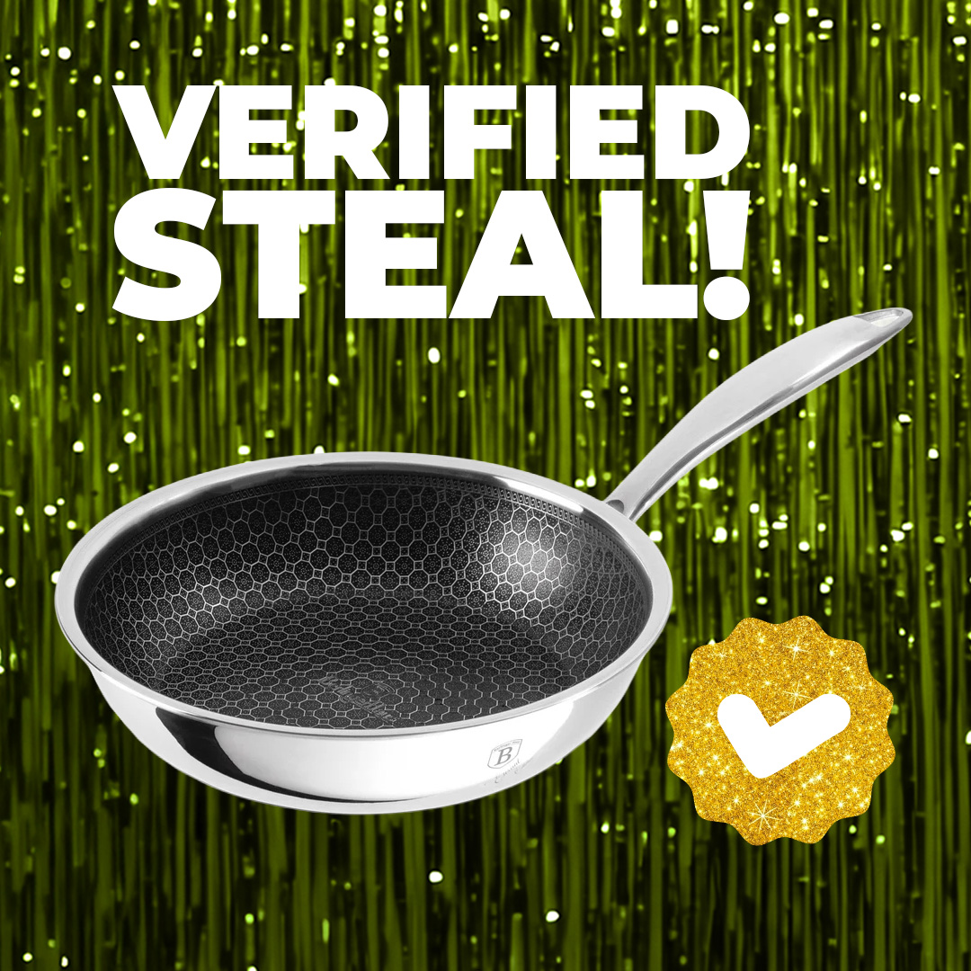 18/10 Stainless Steel Frypan