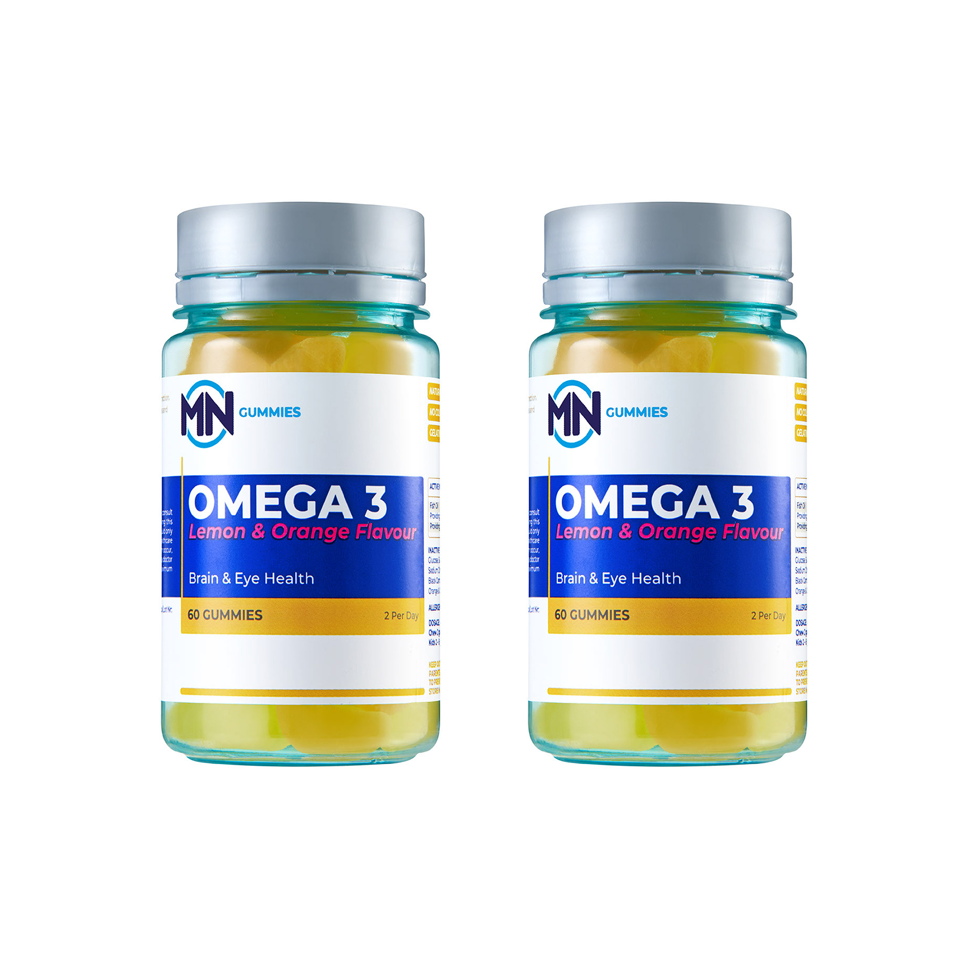 2x 60's Omega-3 Gummies