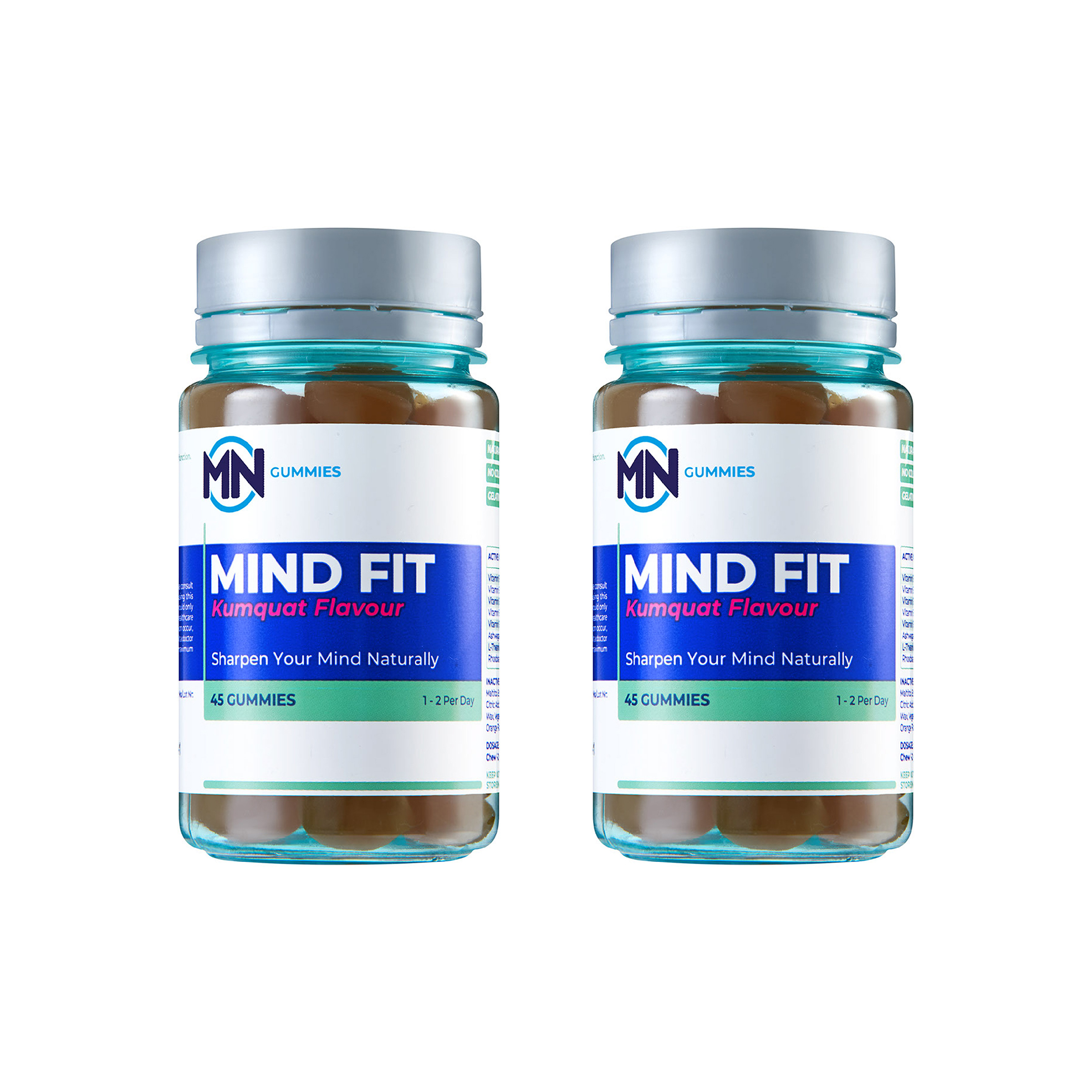 2x 60's Mind-Fit Ashwagandha Gummies