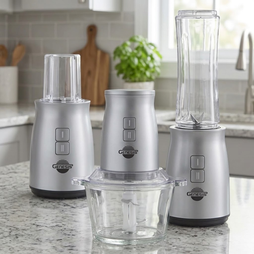 3-in-1 Kitchen Food Processor Set