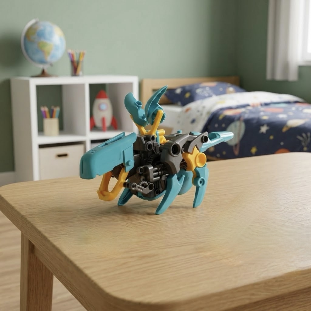 76-Piece Build-a-Bot Educational Building Toy