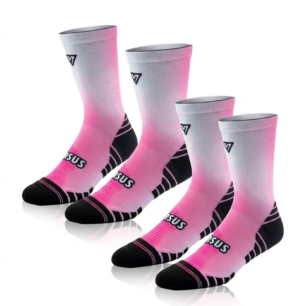 2x Pairs of Unisex Max Speed Active Crew Socks