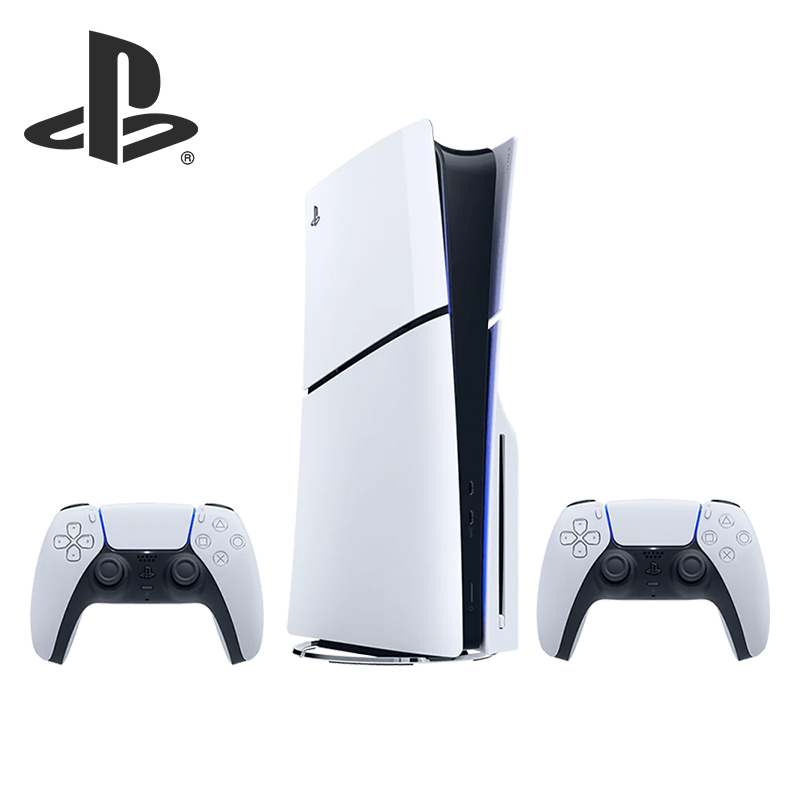 1TB PlayStation 5 Slim Console with 2x DualSense Wireless Controllers