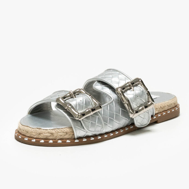 Ladies Luce Double-strap Flat Sandals