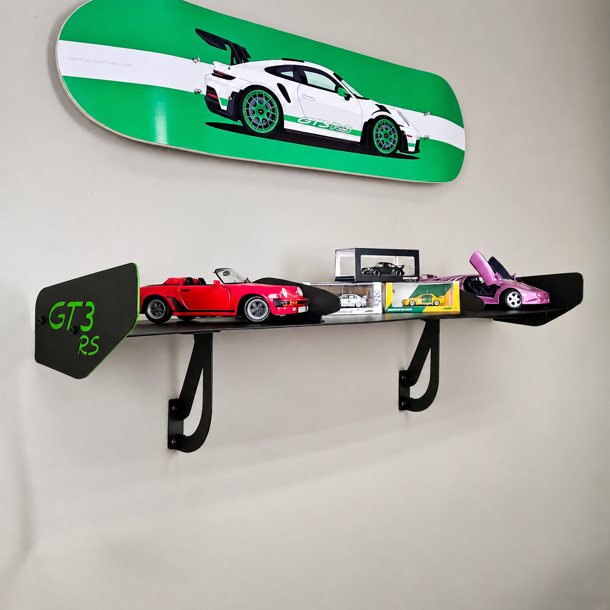 Porsche GT3 RS Wall Shelf