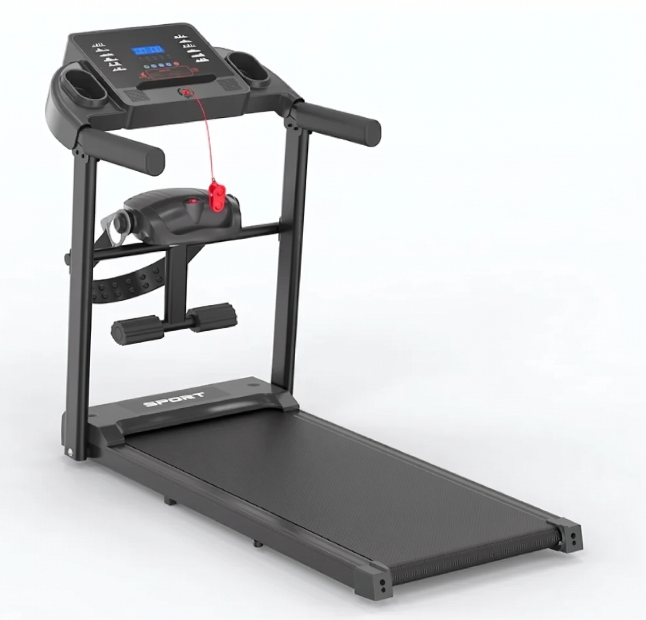 Multifunctional Treadmill With Massager (Model: Q5)