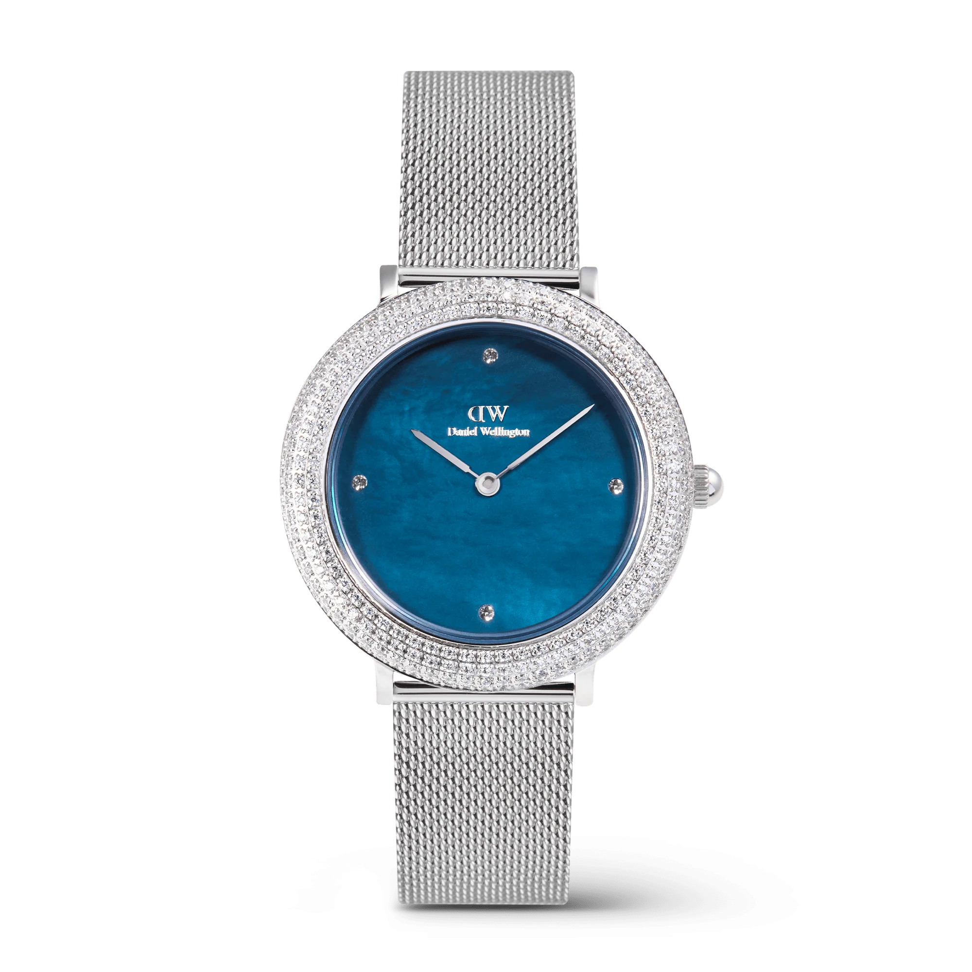 Ladies Crystalline Bezel Watch