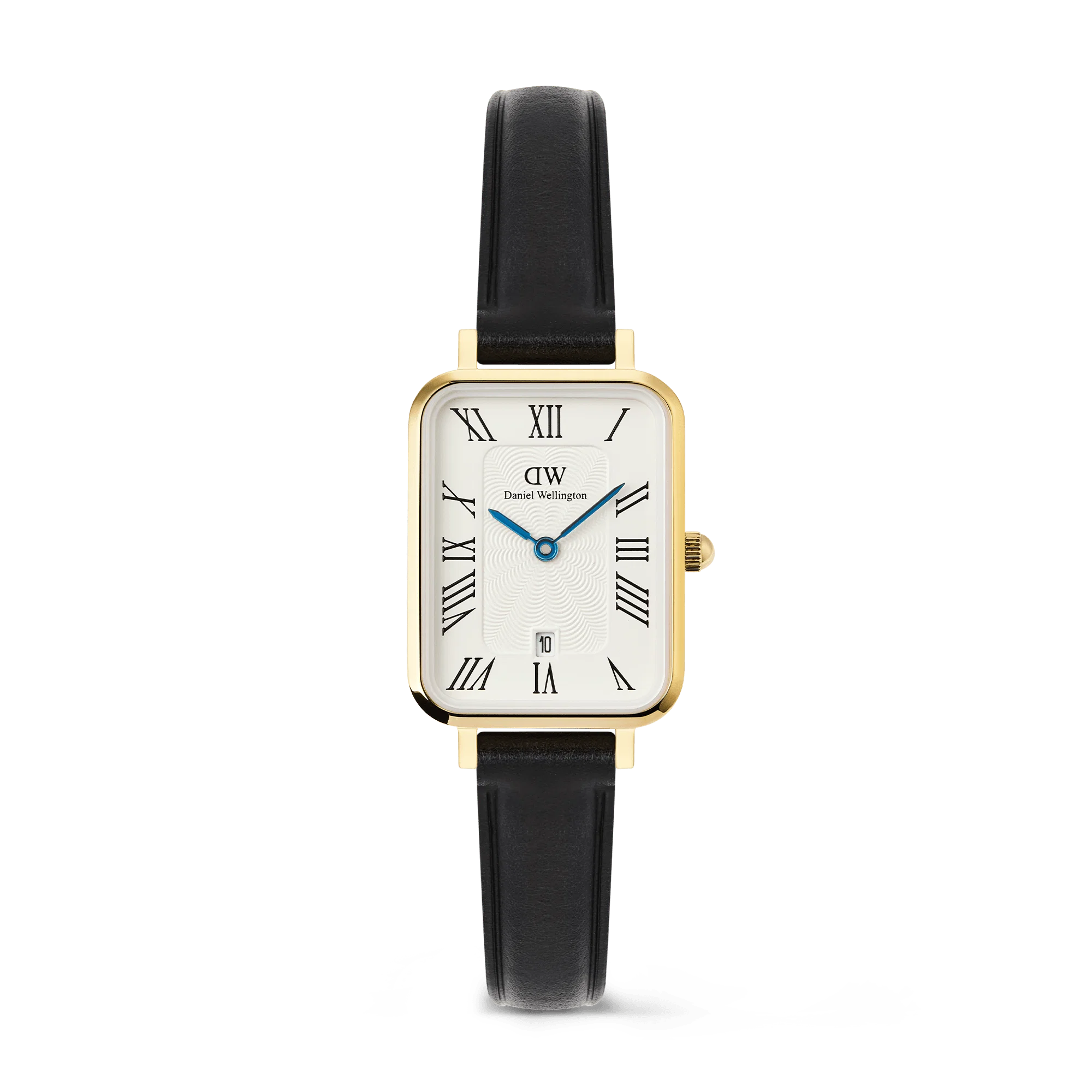 Ladies Quadro Roman Numeral Date Watch