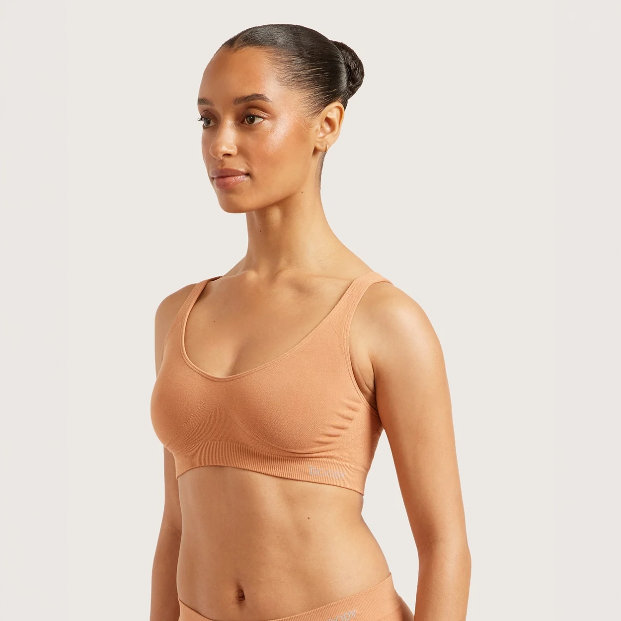 Ladies Bamboo Shaper Crop Bra
