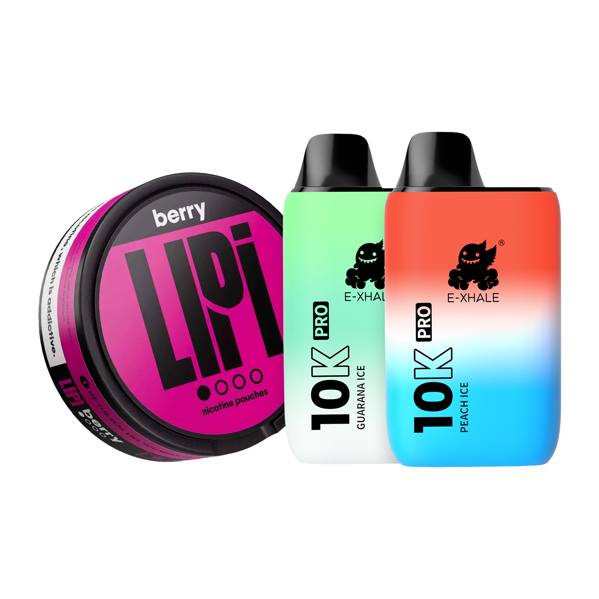 Peach Ice + Guarana Ice + Lipi Berry
