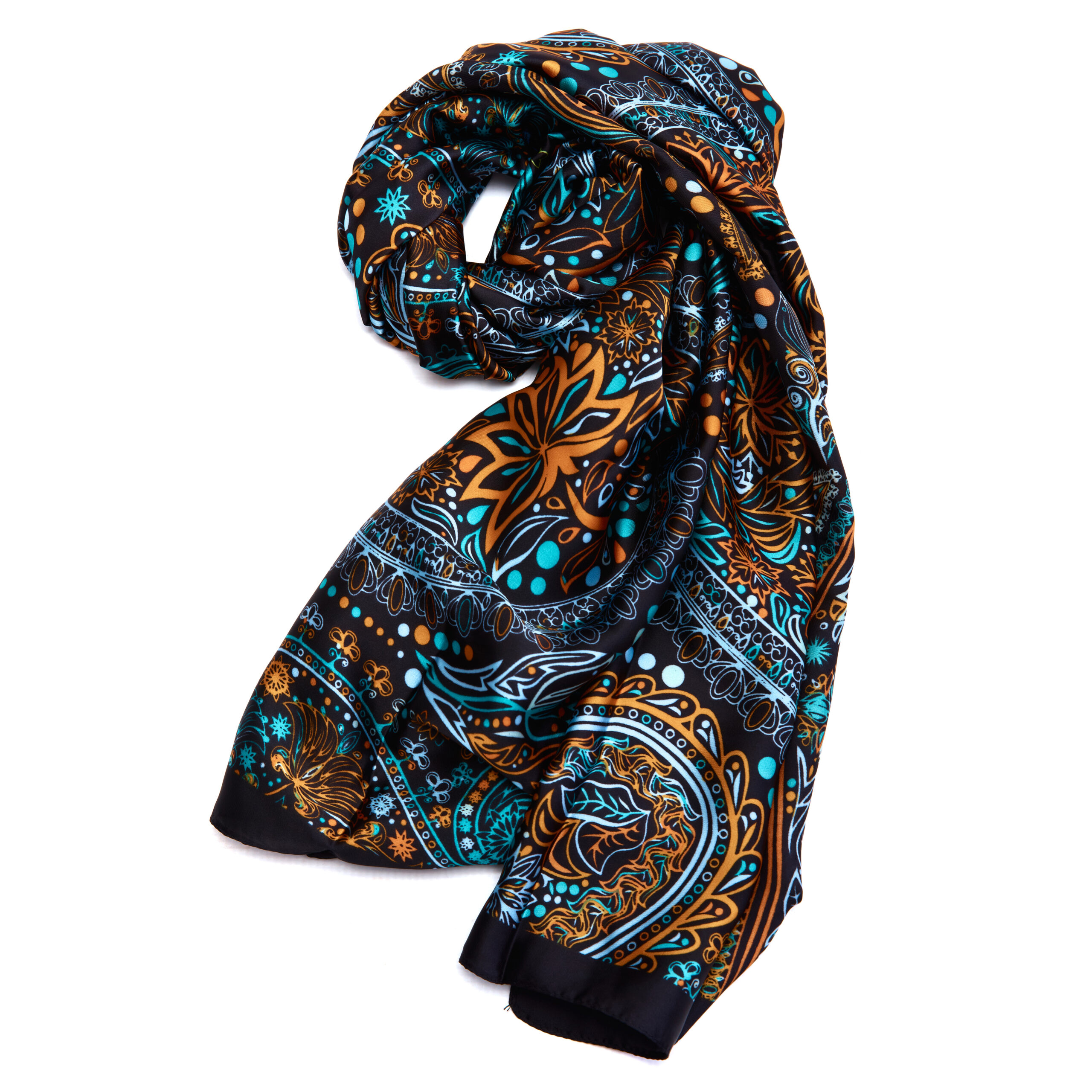 Lightweight Silk Feel Scarf
