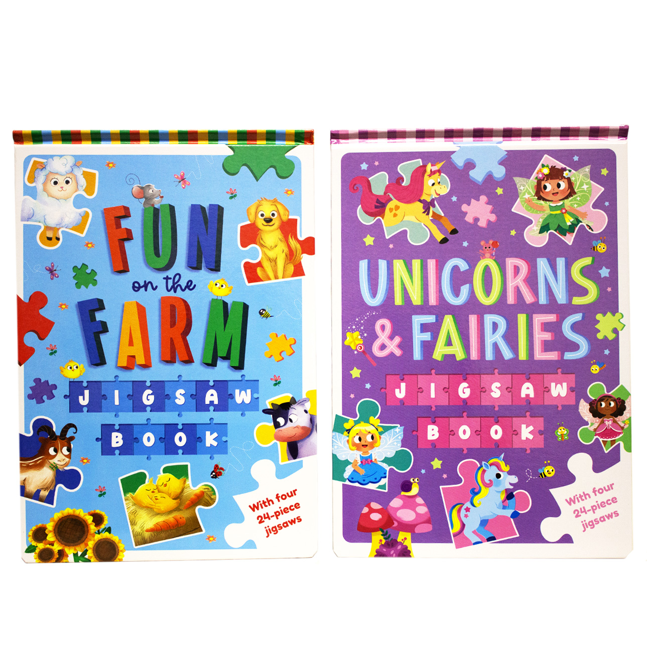 Children's Jigsaw Puzzle Books (2 Books)