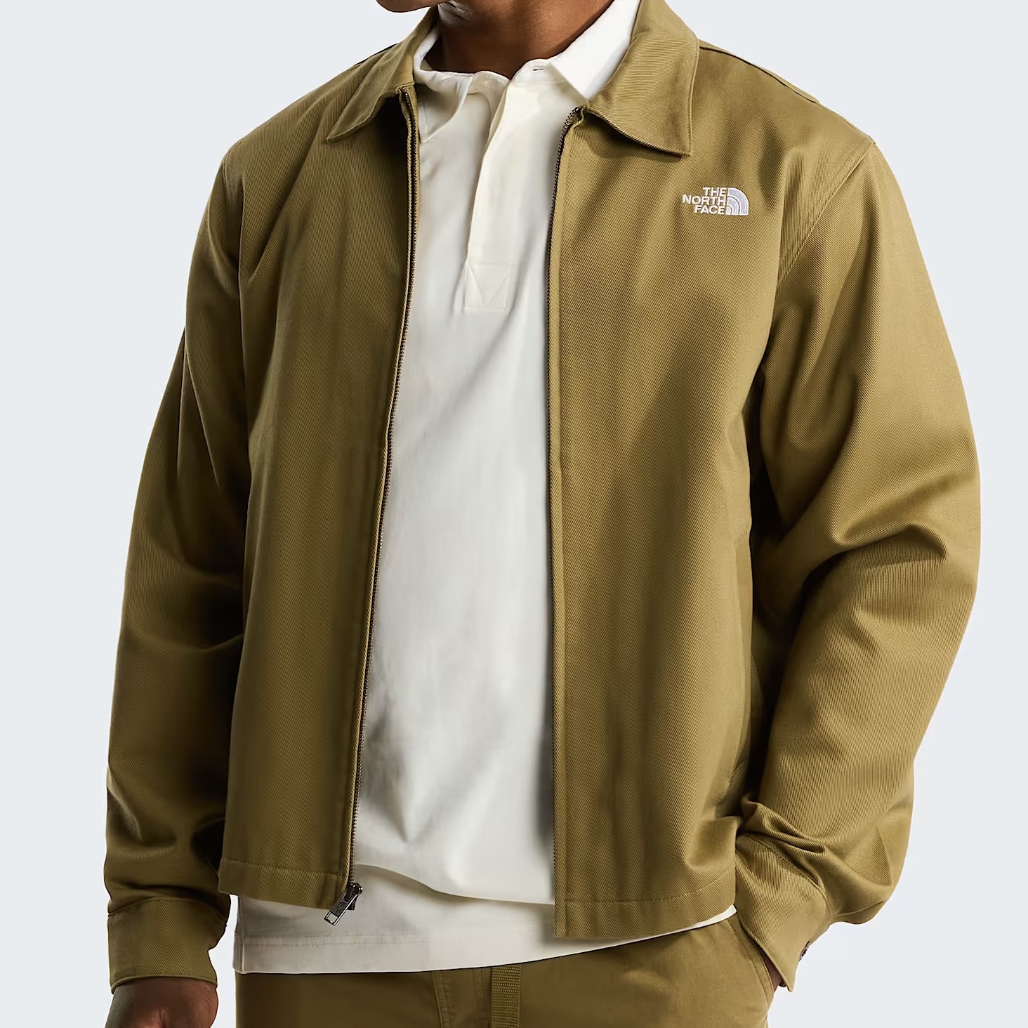 Men's Twill Collared Jacket
